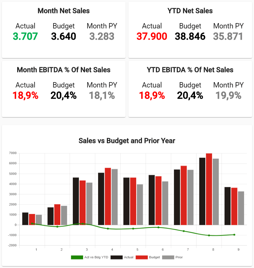 Visual Financial Reports
